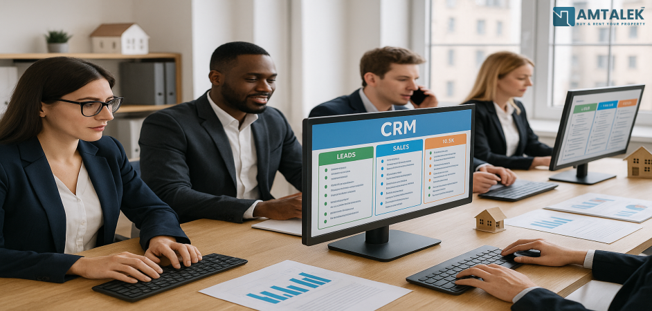 أفضل CRM لإدارة الشركات العقارية في مصر: دليل شامل لـ "أمتلك"